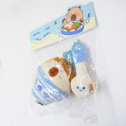 TUNTUNZAI卡皮巴拉	豚豚崽溫州限定-糯米飯掛件