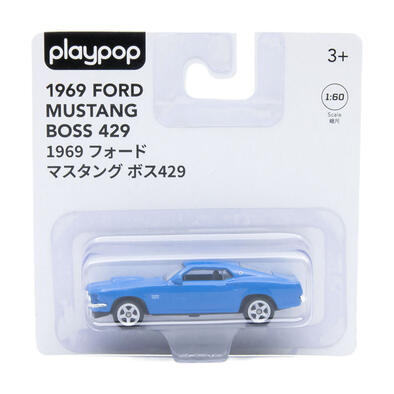 playpop 1:60  合金車 1969 Ford Mustang 福特野馬 Boss 429