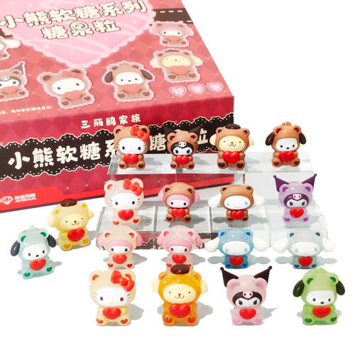 Sanrio三麗鷗	 家族小熊軟糖糖果粒- 隨機發貨