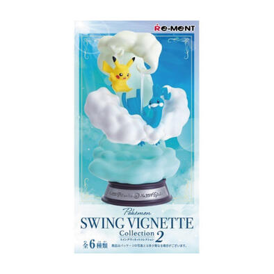 Re-ment	 POKEMON(再販24)寶可夢桌上鞦韆擺飾P2- 隨機發貨