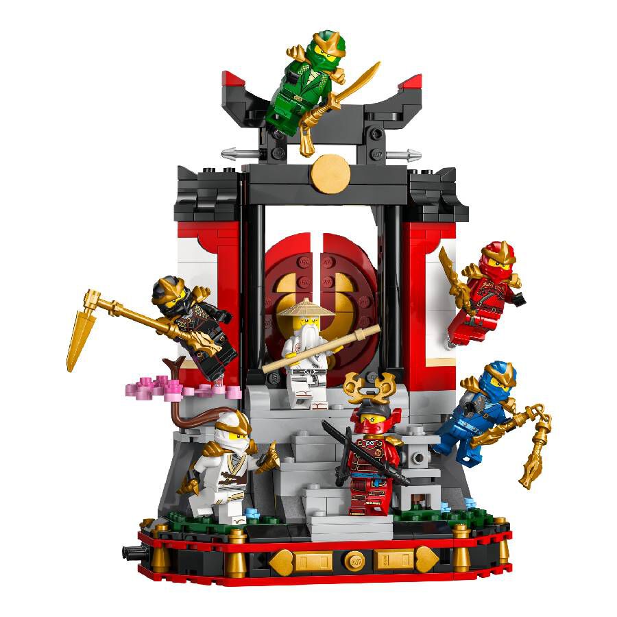 LEGO樂高幻影忍者系列忍者角色擺飾15 週年紀念版71866 | 台灣玩具“反