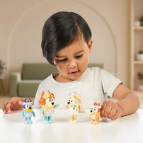 BLUEY S10 FIGURE 4PK SPECIAL SET