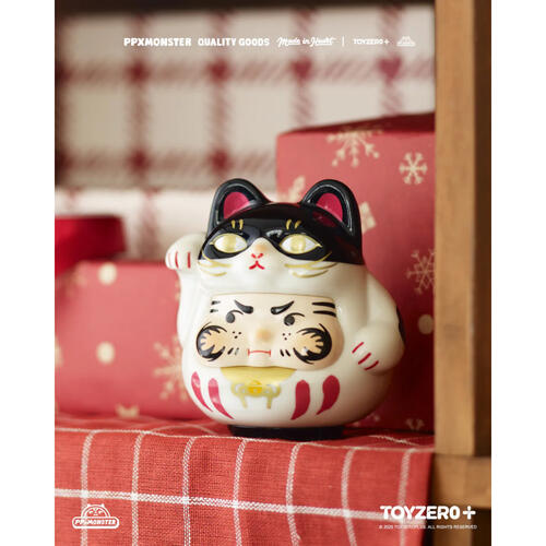 toyzeroplus	PP X MONSTER 200% 幸運賓士貓達摩