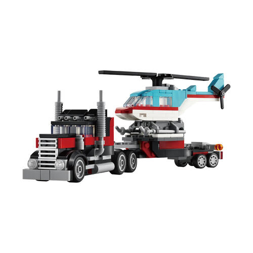 Lego樂高 平板卡車和直升機 31146