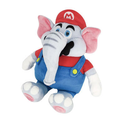 Super Mario瑪利歐 大象瑪利歐絨毛娃娃-超級瑪利歐兄弟 驚奇
