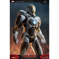 ZD Toys MARVEL IRON MAN 中動 鋼鐵人 Mark 39 雙子星 7吋可動人偶