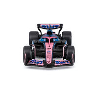 Bburago比美高1:43 F1系列-1:43 阿爾派 A525（無頭盔，紙盒版）（2025 摩納哥大獎賽）（#10 皮埃爾&middot;加斯利）- 金屬藍/啞光黑/粉紅