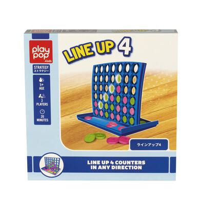 playpop Line Up 4 Strategy Game