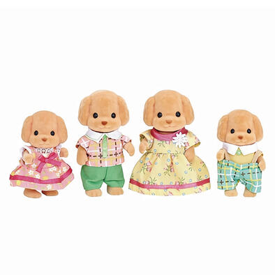 Sylvanian Families森林家族 玩具貴賓狗家庭