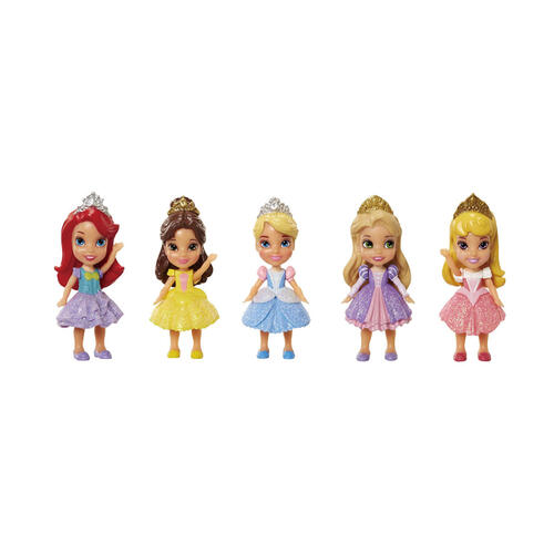 Disney Princess 迪士尼公主迷你娃娃5入