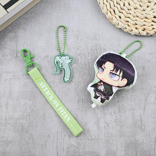 Attack on Titan Plush Pendant-Levi