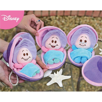 Disney迪士尼	 牡蠣寶寶貝殼款5吋- 隨機發貨