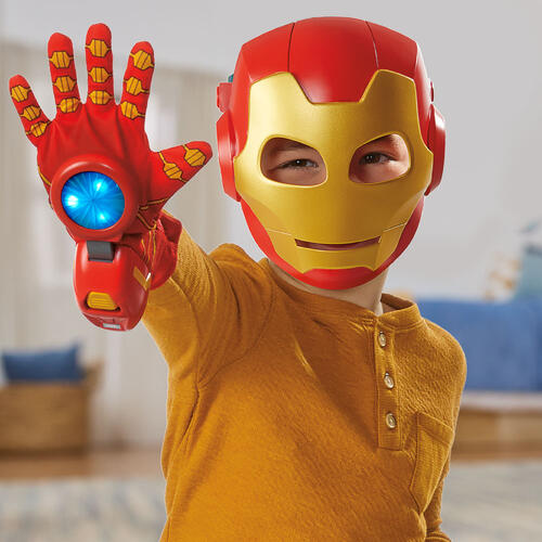 Marvel漫威 鐵甲奇俠與神奇老友記高科技英雄角色扮演套裝