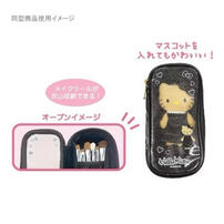 Sanrio三麗鷗 Hello Kitty長腿系列收納包(黑)
