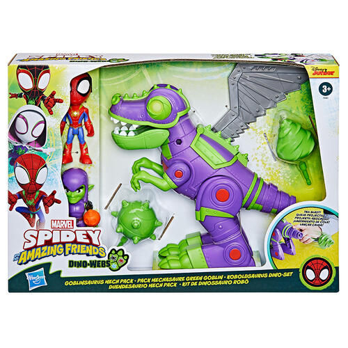 Spidey And His Amazing Friends 漫威蜘蛛人與他的神奇朋友們 恐龍機甲組 