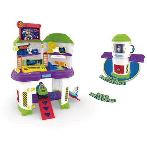 Toy Story玩具總動員-2合1巴斯光年太空站