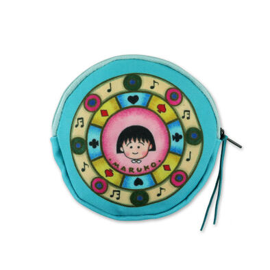 Chibi Maruko 櫻桃小丸子 造型零錢包-音符