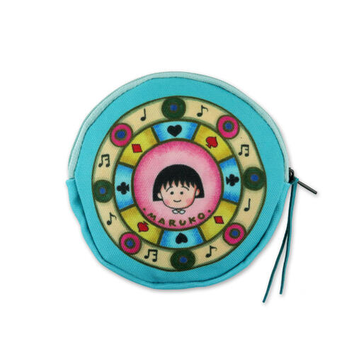 Chibi Maruko 櫻桃小丸子 造型零錢包-音符
