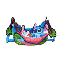 Loungefly迪士尼史迪奇露營吊床造型斜背包