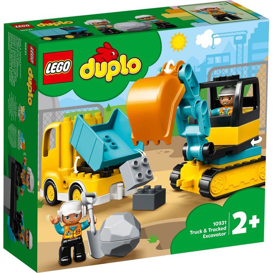 LEGO Duplo Town Truck \u0026 Tracked 