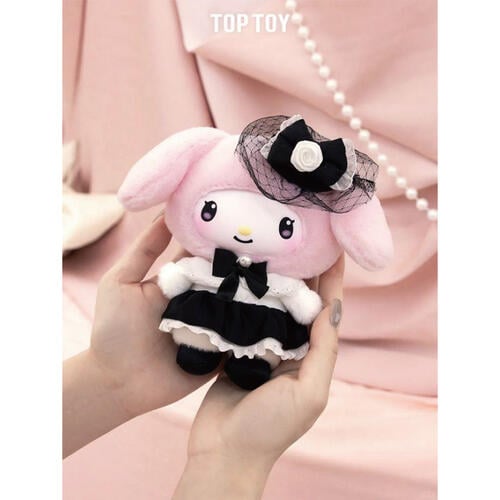 TOPTOY/三麗鷗家族姐妹穿搭系列搪膠毛絨盲盒 - 隨機發貨