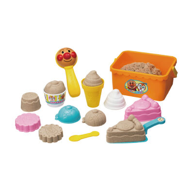 Anpanman麵包超人沙堆甜點玩具組