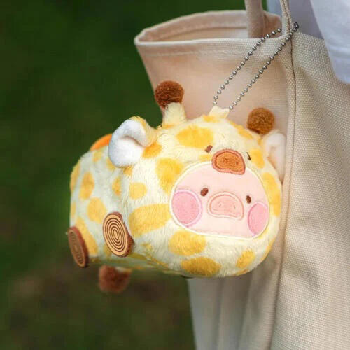 LuLu the Piggy 罐頭豬 動物派對高速短頸鹿Lu毛絨掛件