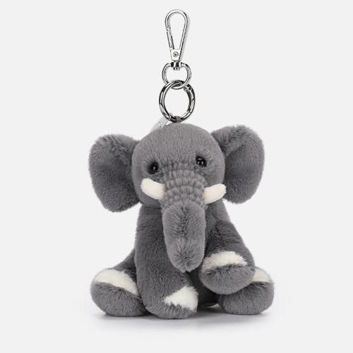 MC HUGS 灰黑色招財大象吊飾(無香味)