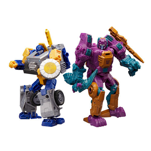 Transformers變形金剛變形金剛世代至尊紀元Fisitron vs Carnivac毀滅雙入組