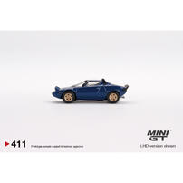 MINIGT	Lancia Stratos HF Stradale Bleu Vincennes 合金車411