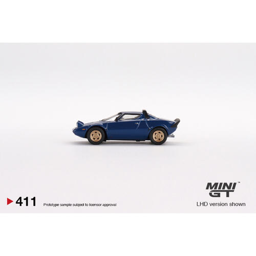 MINIGT	Lancia Stratos HF Stradale Bleu Vincennes 合金車411