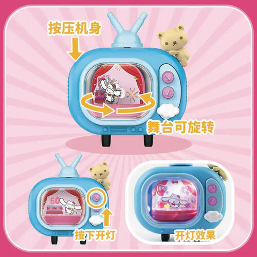 Sanrio 三麗鷗家族-凱蒂50周年店電視系列- 隨機發貨