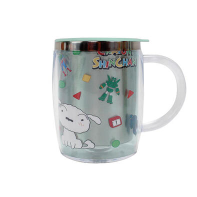Crayon Shin-chan 蠟筆小新 造型雙層不銹鋼杯-睡衣