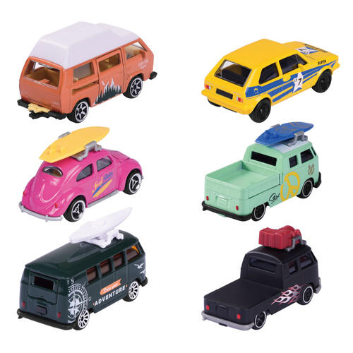 Majorette VW The Originals Premium Cars, 6- Assorted