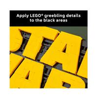 LEGO Star Wars Brick-Built Star Wars Logo 75407