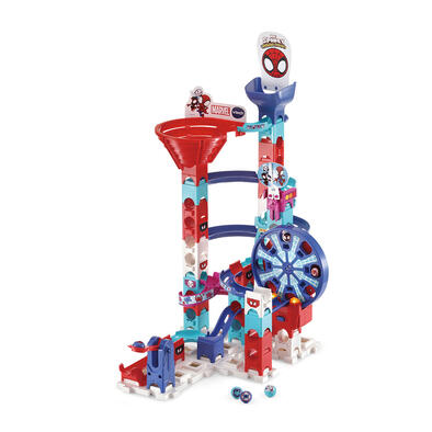 Vtech偉易達 智能滾球積木建構軌道組-蜘蛛人大冒險