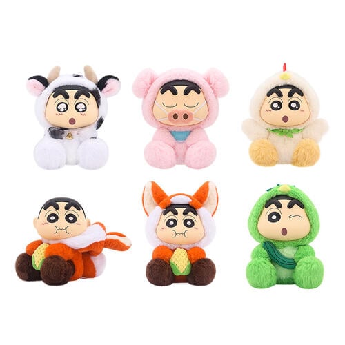 Crayon Shin-Chan蠟筆小新 搪小偶 蠟筆小新vol.3 牧場物語毛绒盲盒 - 隨機發貨