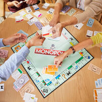 Monopoly地產大亨Monopoly經典 快速成交地產投資遊戲