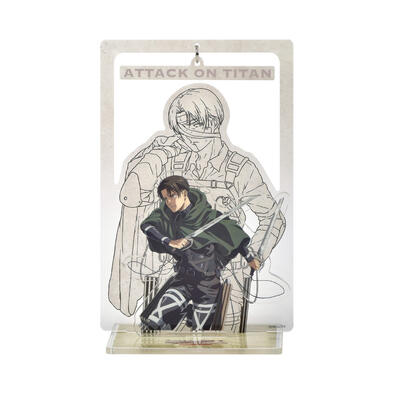 Attack on Titan進擊的巨人 立牌組(壓克力墜飾)-進擊的巨人D款(里)