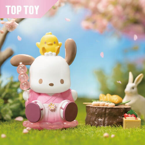 TopToy  三麗鷗家族花兒與和菓子系列手辦- 隨機發貨