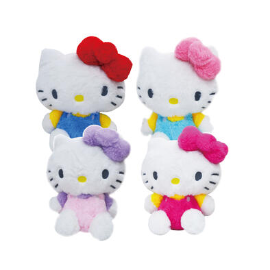 Sanrio 12" Hello Kitty Colorful Plush - plush - Assorted