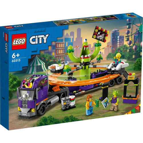 LEGO樂高城市系列 太空之旅遊樂車 60313
