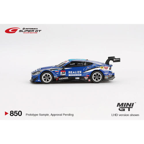 MINIGT	Nissan Z GT500 #24 "REALIZE CORPORTATION ADVAN Z" KONDO RACING 2023 SUPER GT SERIES 合金車 850