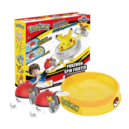 Pokemon-Spin Fighter Deluxe Set