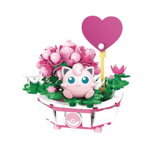 Keepplay Pokemon Potted Plant Series Building Blocks Jigglypuff