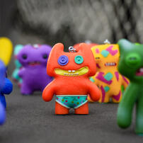 FUGGLER 放克牙寶鑰匙圈-調皮鬼2- 隨機發貨