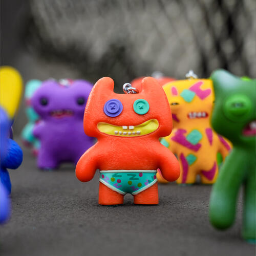 FUGGLER 放克牙寶鑰匙圈-調皮鬼2- 隨機發貨