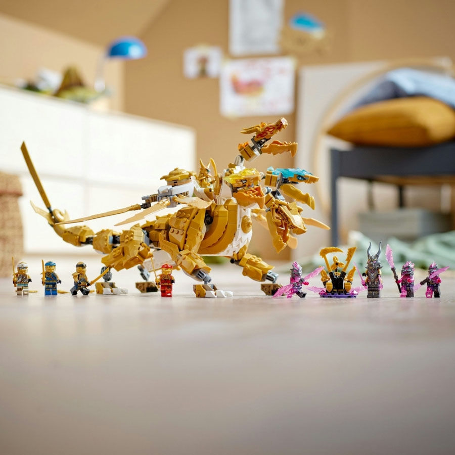 LEGO樂高旋風忍者系列Lloyd 的黃金超級龍71774 | 台灣玩具“反”斗城官方