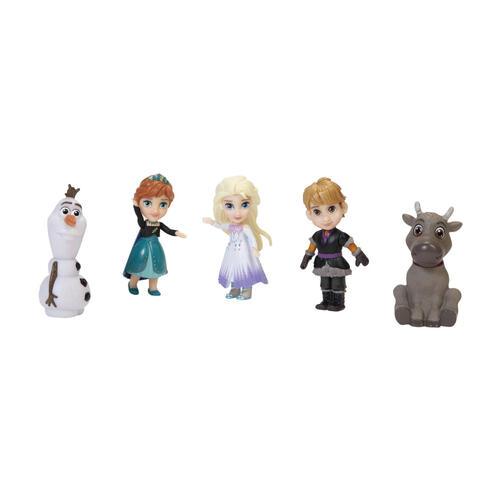 Disney Frozen迪士尼冰雪奇緣 2迷你娃娃5入