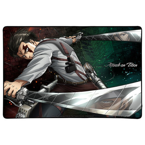 Attack on Titan進擊的巨人 布面滑鼠墊(60&times;40)-進擊的巨人C款(阿卡曼)